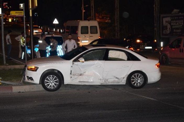 Malatya’da trafik kazası: 1 yaralı