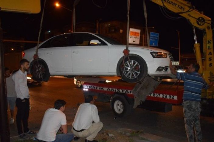 Malatya’da trafik kazası: 1 yaralı