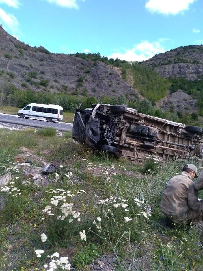 Ordu’da gezi dönüşü feci kaza: 1 ölü, 7 yaralı