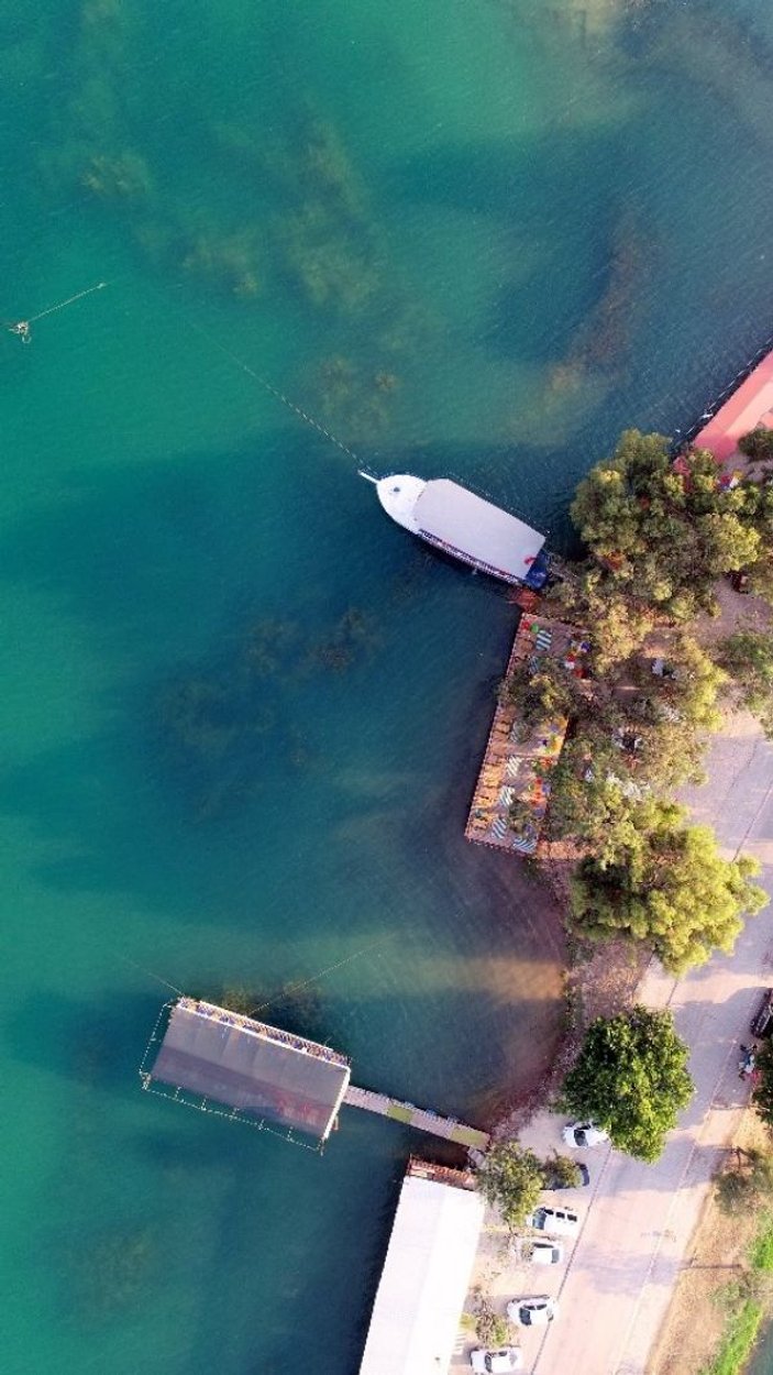 Seyhan Baraj Gölü'nde Miami esintisi