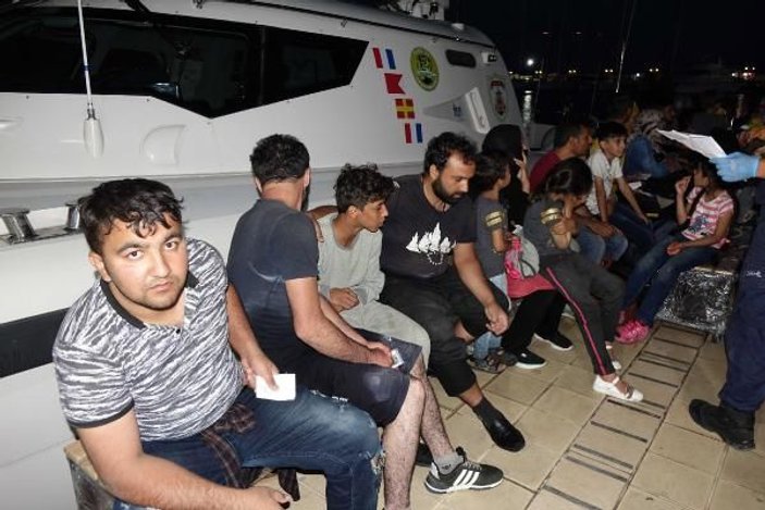 Çanakkale'de 48 kaçak göçmen yakalandı