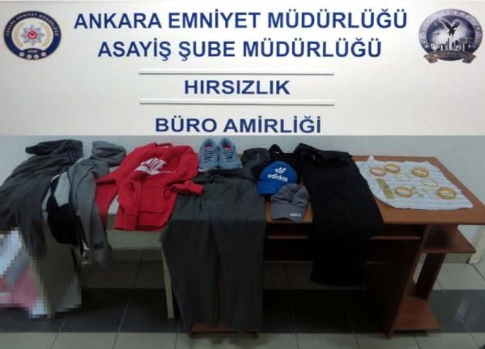 Ankara’da, hırsızlık çetesine operasyon