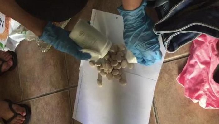 Muğla'da köpek maması kutusundan uyuşturucu çıktı