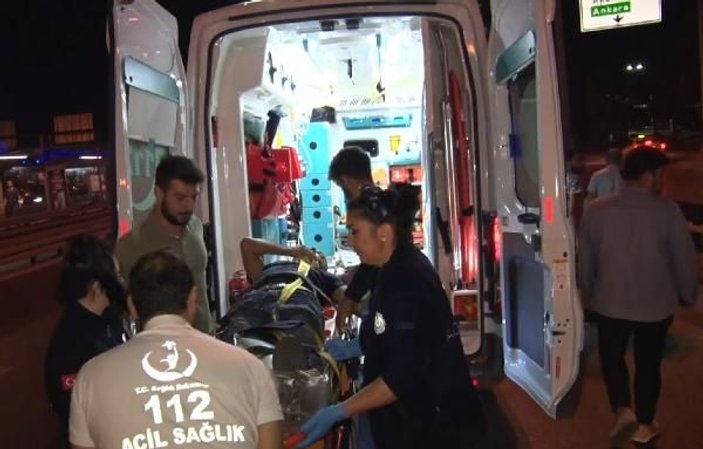 İstanbul D-100 karayolunda trafik kazası: 1 yaralı