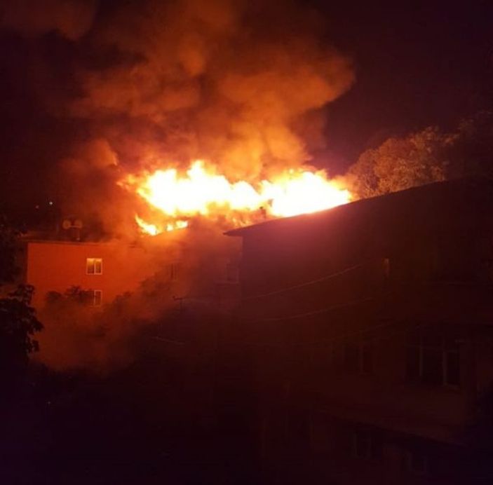Ordu’da yıldırım bir evde yangın çıkardı