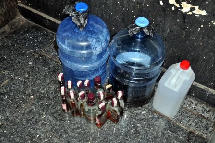 Ankara'da dev sahte içki operasyonu: 19 gözaltı