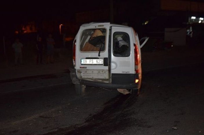 Aydın'da trafik kazası: 1 ölü 1 yaralı