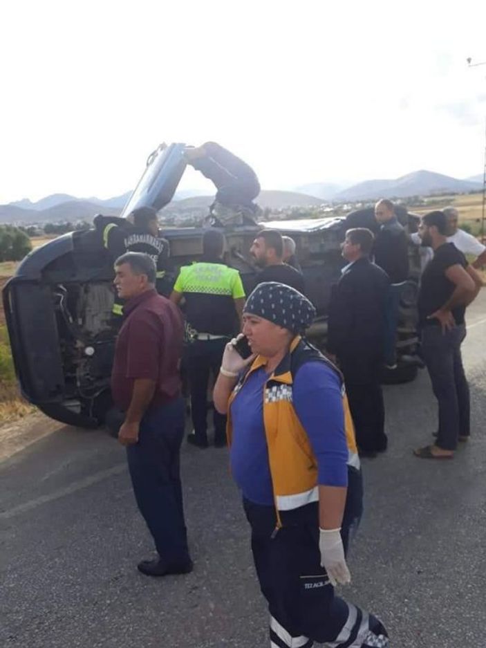 Kahramanmaraş’ta zincirleme kaza: 3’ü asker 8 yaralı