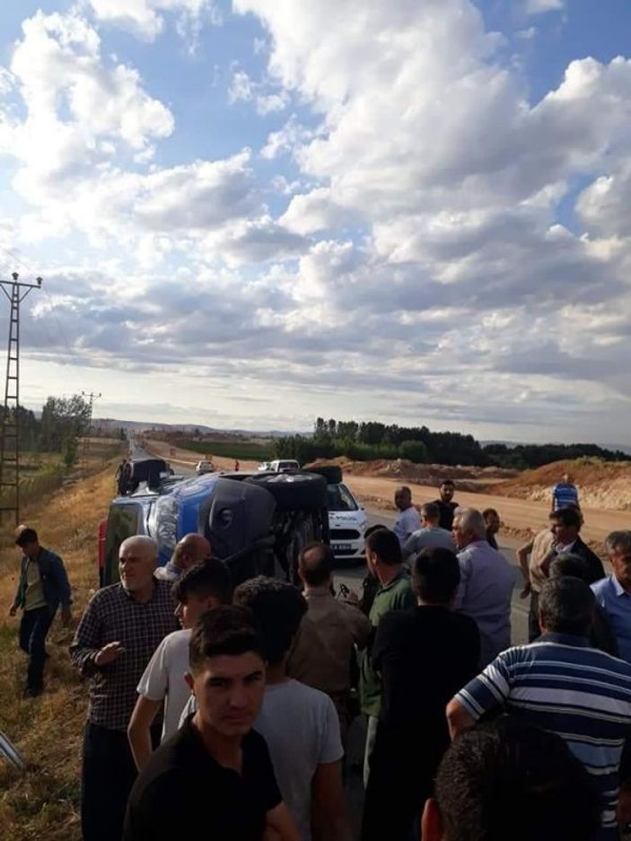 Kahramanmaraş’ta zincirleme kaza: 3’ü asker 8 yaralı