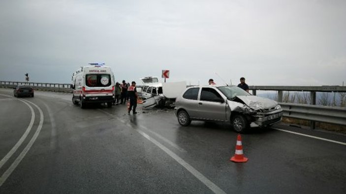 İznik'te aynı virajda ikinci kaza: 6 yaralı