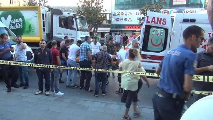 Esenyurt'ta esnafların yer tartışması kanlı bitti