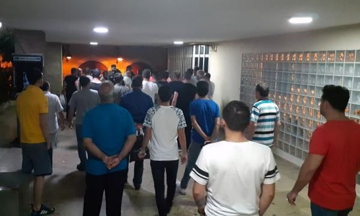 Samsun'da gözaltına alınan şahsa linç girişimi