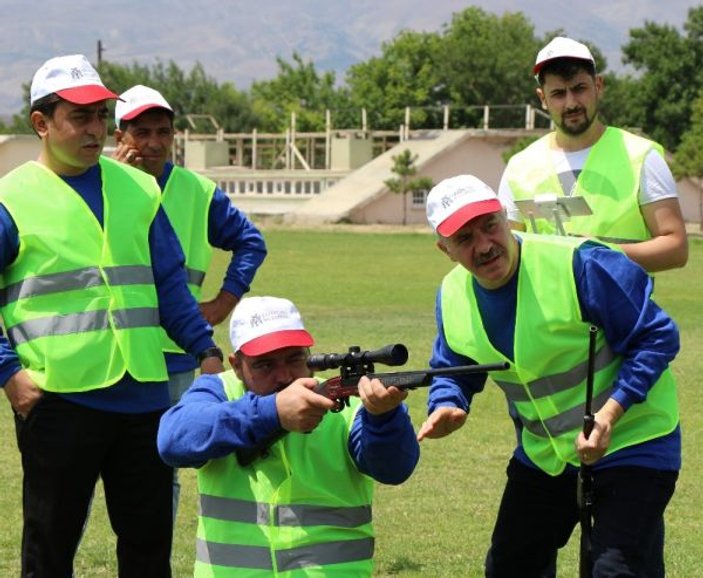 Erzincan’da 'kurban yakalama timi' sıkı eğitimde