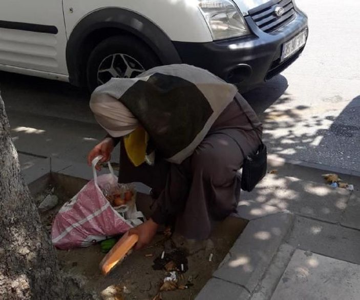Dilenci kadınların yeni taktiği 'kırık yumurta'
