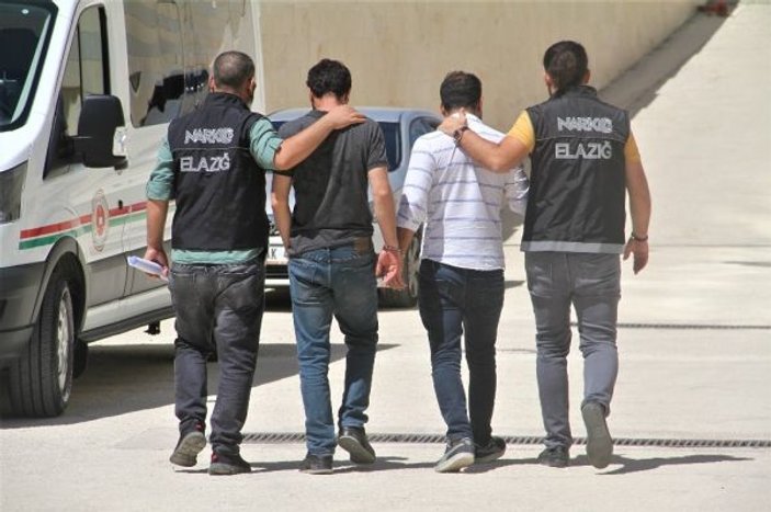 Elazığ’da uyuşturucu operasyonu: 2 gözaltı