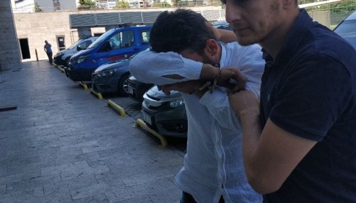 Samsun'da evinde uyuşturucu içiren şahıs tutuklandı