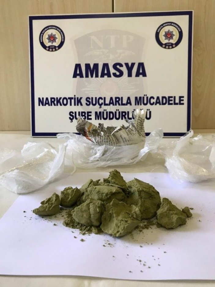 Amasya’da uyuşturucu operasyonu: 4 tutuklama