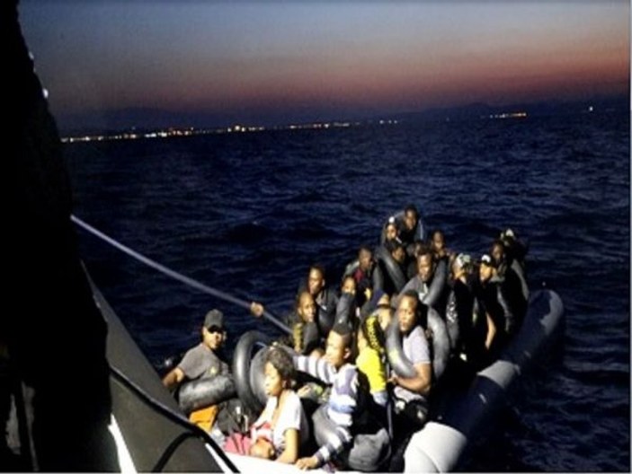 Balıkesir'de 51 göçmen yakalandı