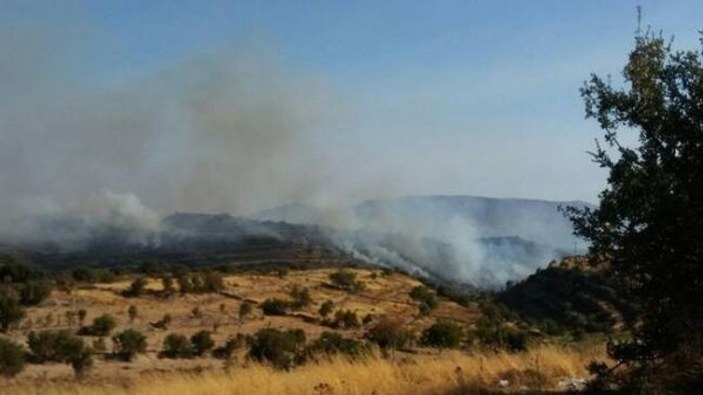 Güney Kıbrıs’ta çıkan yangın kontrol altına alınamıyor