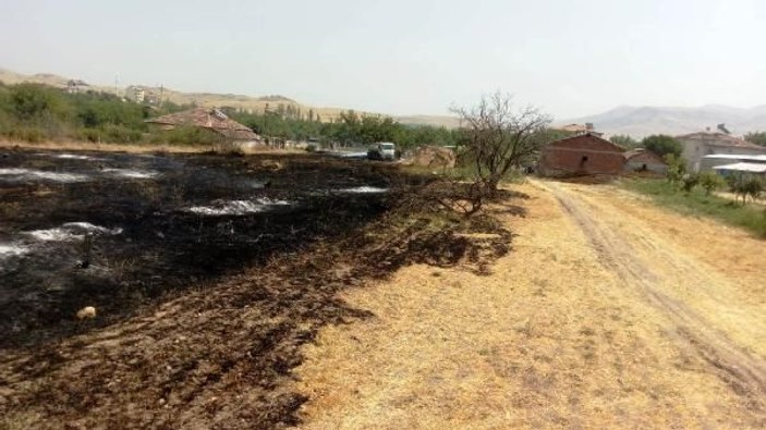 Malatya'da iki farklı alanda yangın: 20 hektarlık kül oldu