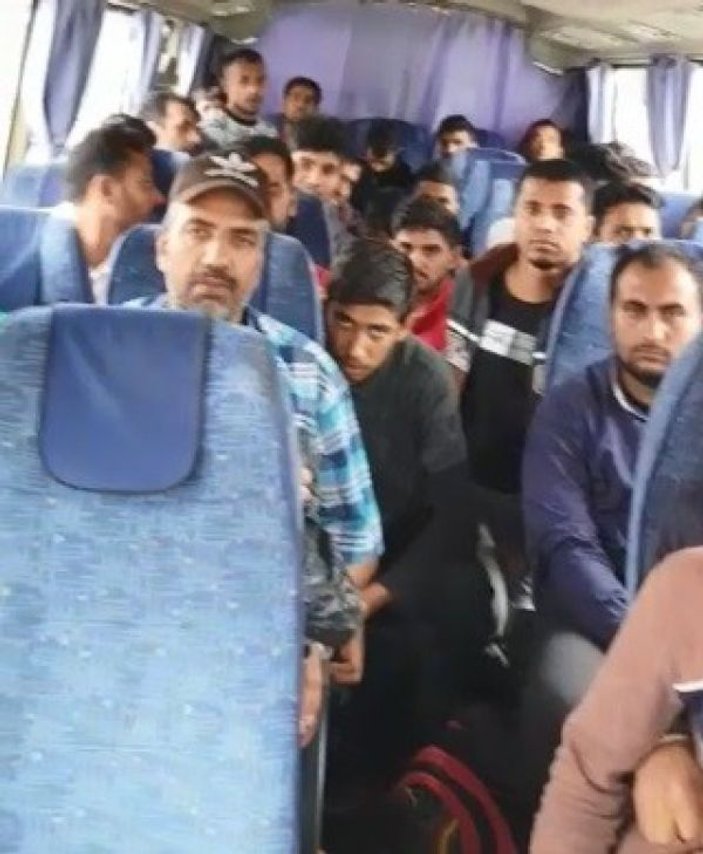 Tekirdağ’da 75 kaçak göçmen yakalandı