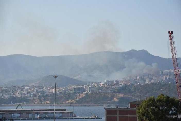 İzmir'den bir yangın haberi daha
