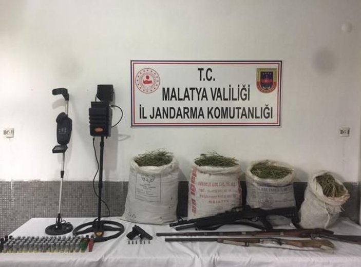 Malatya'da 55 kilo uyuşturucu ele geçirildi