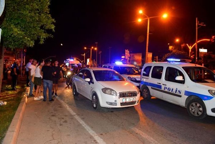 Adana'da yunus polisi kaza yaptı