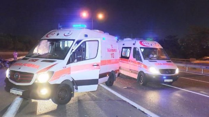 Sultangazi'de makas atan otomobil kazaya neden oldu