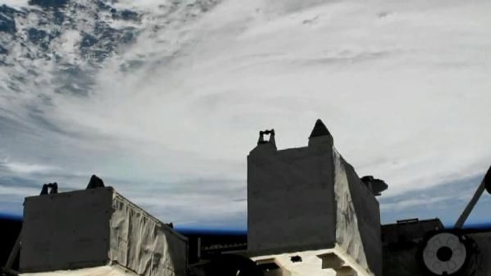 NASA, Dorian Karısgası’nı uzaydan canlı yayınladı