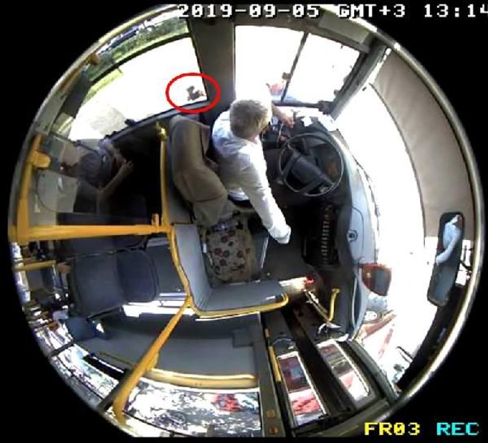Kahramanmaraş'ta otobüs şoförüne tehdit