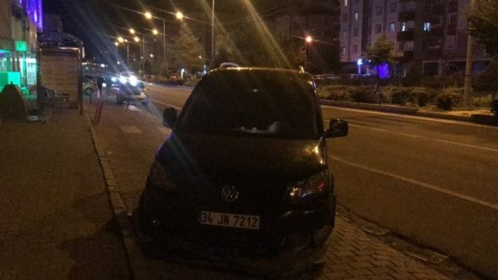 Nevşehir'de kaza yapan sürücü alkol muayenesi olmak istemedi