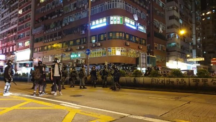 Hong Kong’da protestolar devam ediyor