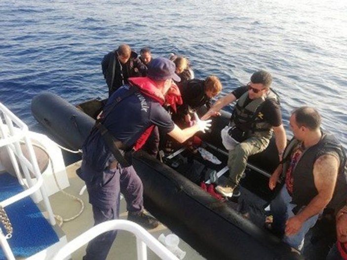 İzmir’de 18 kaçak göçmen yakalandı