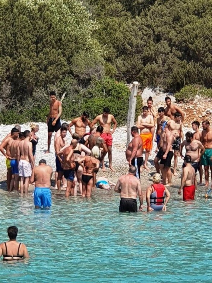 Belçikalı turisti kurtarmak için seferber oldular