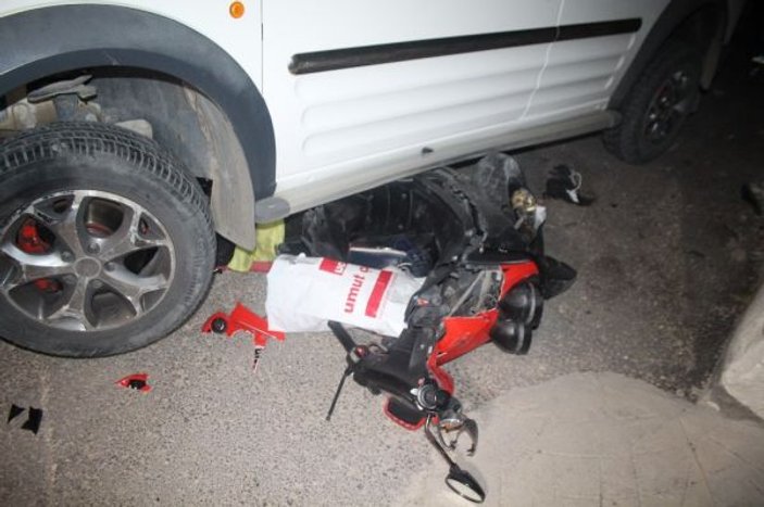 Elazığ’da motosikletteki 2 kişiyi ezen şoför kaçtı