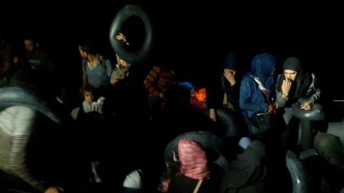 İzmir’de 181 kaçak göçmen yakalandı