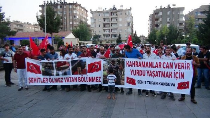 Mardin'den, Diyarbakır'da eylem yapan ailelere destek