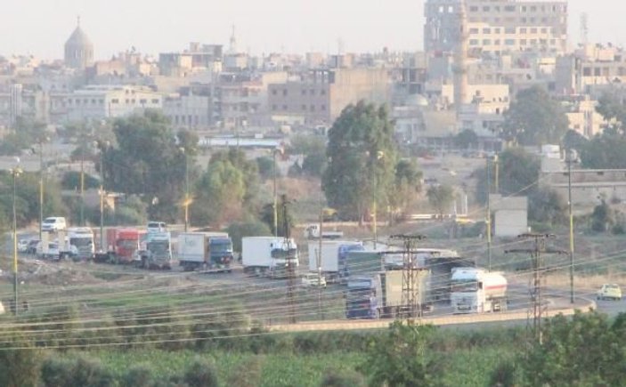 200 araçlık ABD konvoyu Suriye'den Irak'a geçiş yaptı