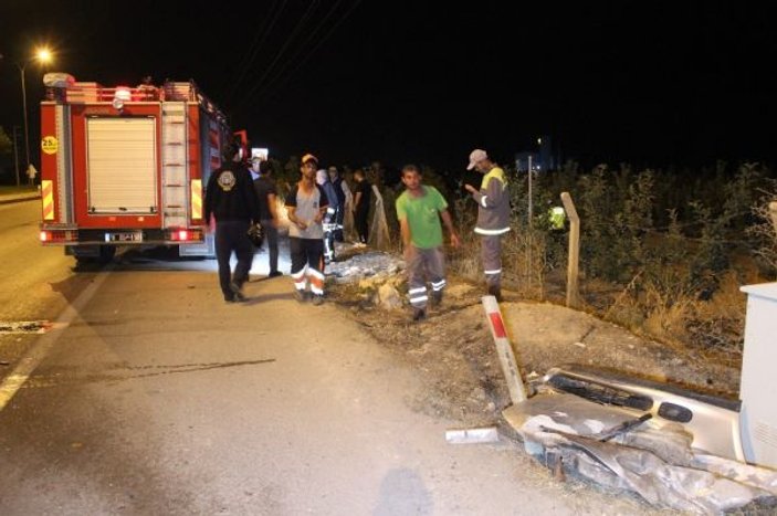 Karaman’da trafik kazası: 1’i ağır 4 yaralı