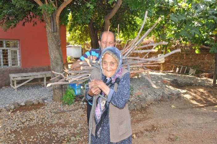 Osmaniye'de Fatma Nine'nin 110 yaş sırrı