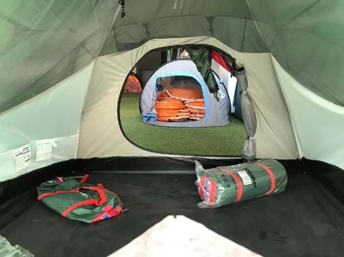 Deprem sonrası kamp çadırları satışı arttı