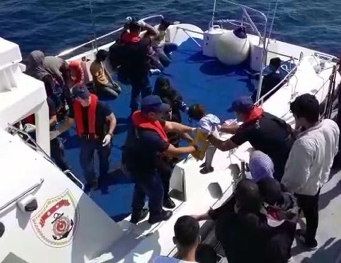 Yunanistan'a gitmeye çalışan 57 kaçak yakalandı