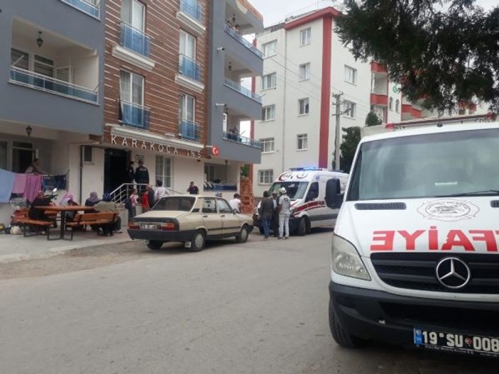 Çorum'da bir teknisyen öldü