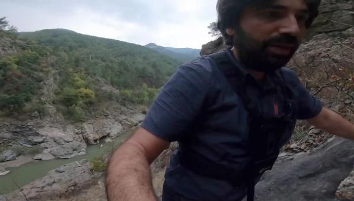 Fotoğraf sanatçısı drone için hayatını tehlikeye attı