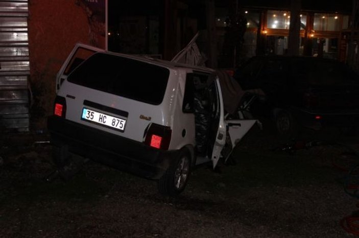 Manisa’da otomobil tıra arkadan çarptı: 1 ölü, 1 yaralı -2