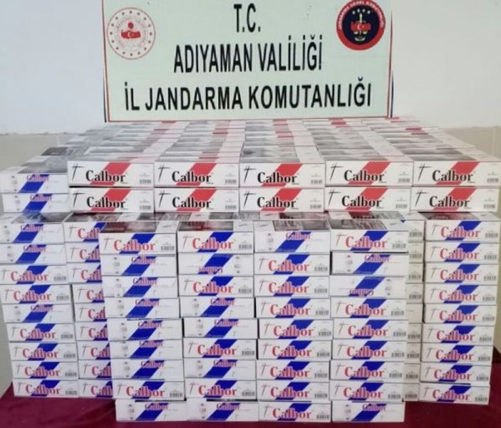 Jandarma makaron ele geçirdi -1