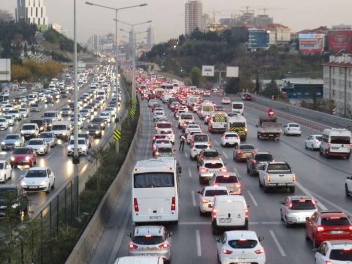 İstanbul trafiğinde son durum -5