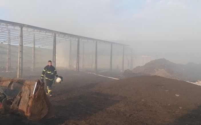 Çiftlikte çıkan yangın büyümeden kontrol altına alındı -4