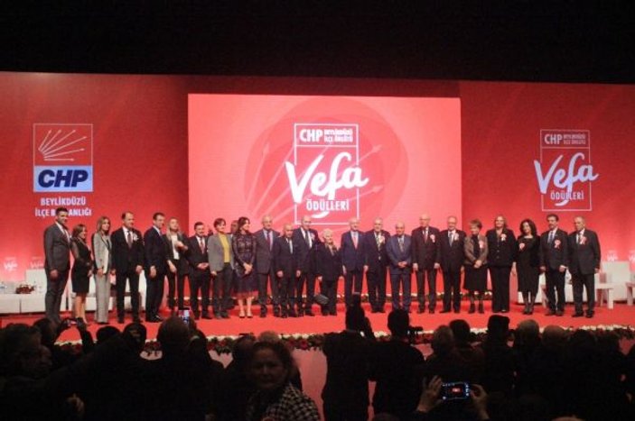 CHP Genel Başkanı Kılıçdaroğlu partisinin ‘Vefa Ödülleri’ programına katıldı -5